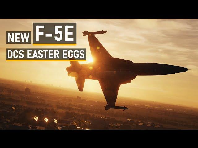 DCS: Ascending Trailer - Easter Eggs, New F-5E | Where is Dynamic Campaign? AI Improvements?