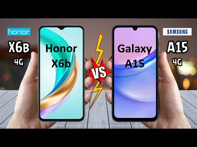 Honor X6b Vs Samsung A15 - Full Comparison  Techvs