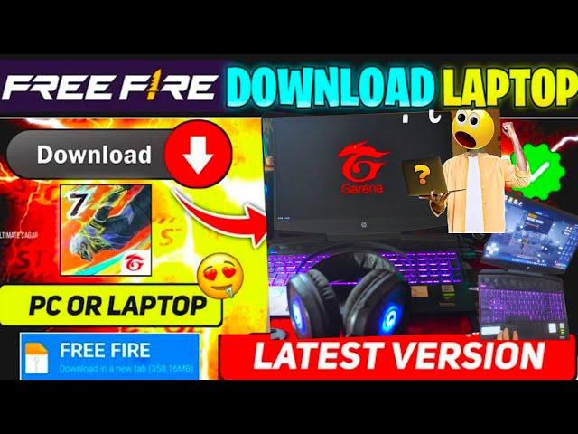 How to Download Free fire in PC OR LAPTOPS | How to install free fire Max in all computer windows