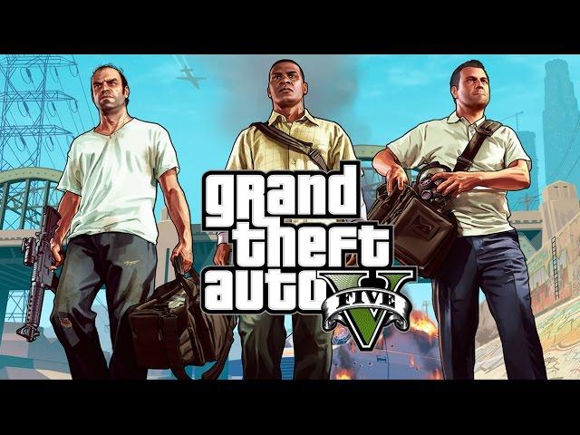 Санёк прикалывается в GTA V или как правильно бить качков