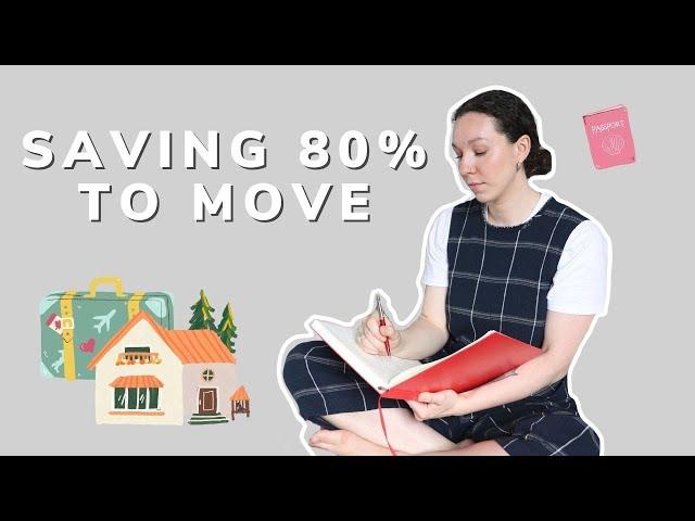 My EXTREME budget to move | Saving 80%