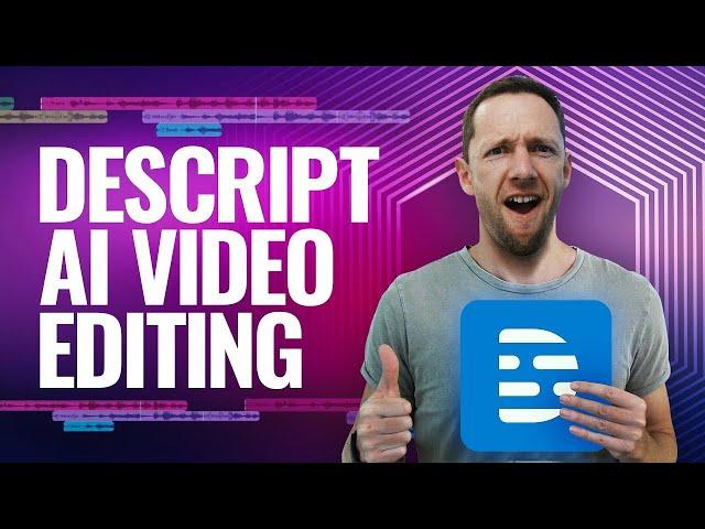 Descript Tutorial (2023) - Best AI Video Editor?