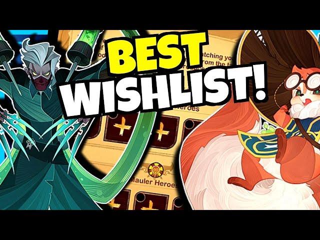 BEST HEROES FOR WISHLIST!!! [AFK ARENA]