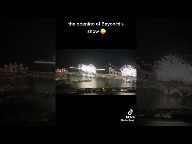 Beyoncé Opening Performance In Dubai #beyonce #shorts #dubai