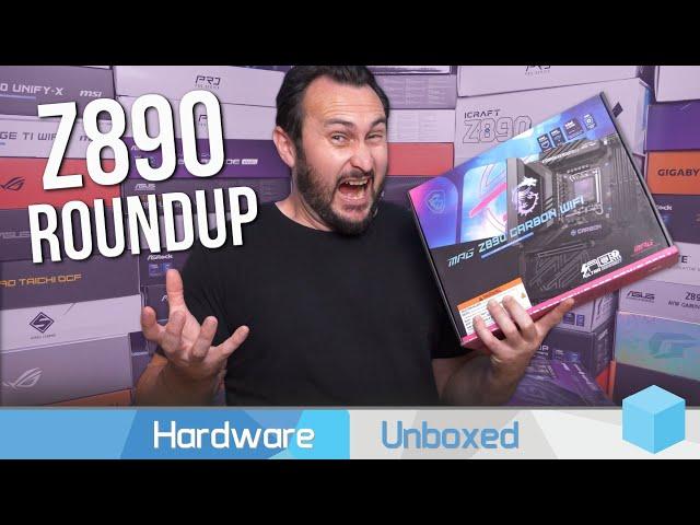 Intel Z890 Motherboard Roundup, 50 Boards Tested!