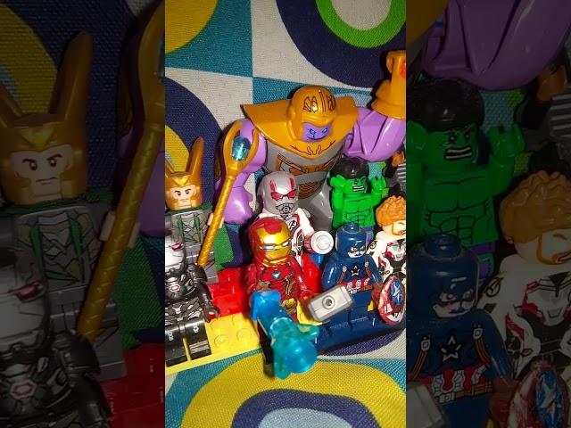 My lego avengers and Naruto minifigures collection (#Shorts)