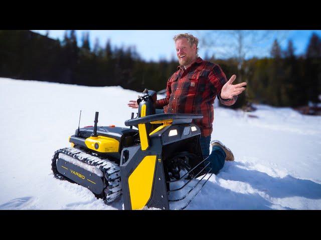 I really wanted this Yarbo robot snowblower to work...