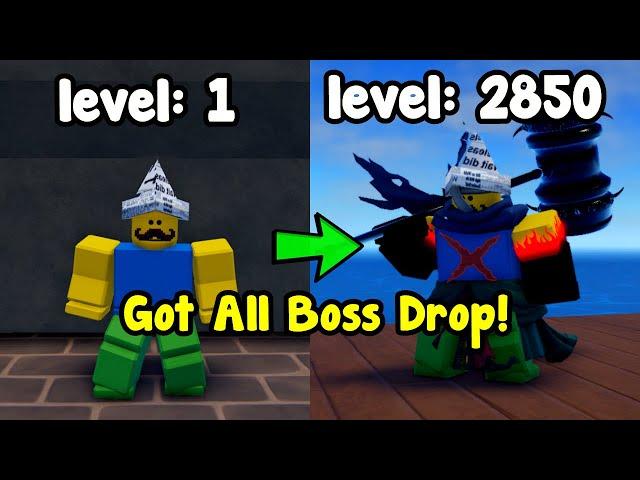 I Reached Max Level 2850! Got All Drops! - Haze Piece Roblox