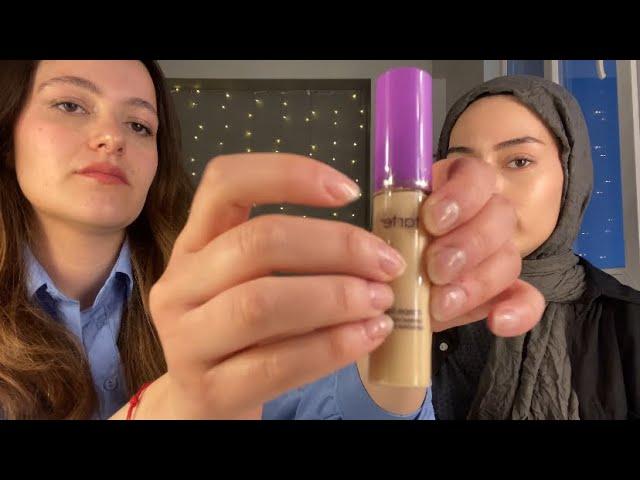 ASMR l My Friend Does My Makeup (no talking)