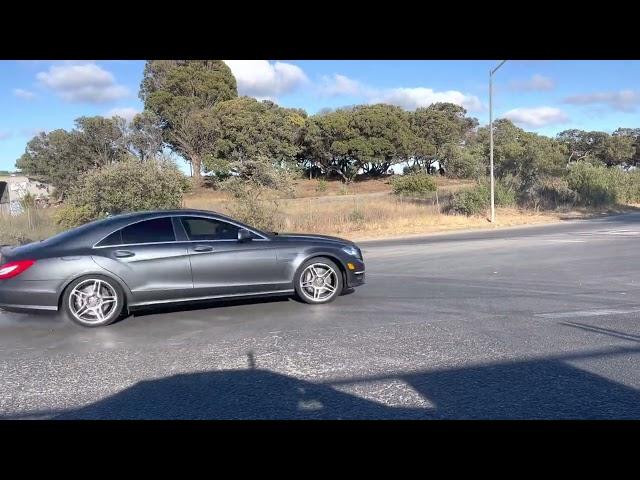 Mercedes cls63 amg drift مرسيدس تخميس #مرسيدس #drift #amg