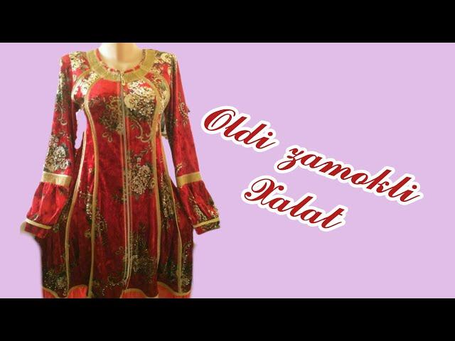 Judayam chiroyli fasondagi XALAT (andazasi)how to sew a dressing gown