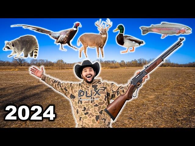 2024 Ultimate WILD GAME ONLY Thanksgiving FEAST!!! (5 Species Catch Clean Cook Challenge)