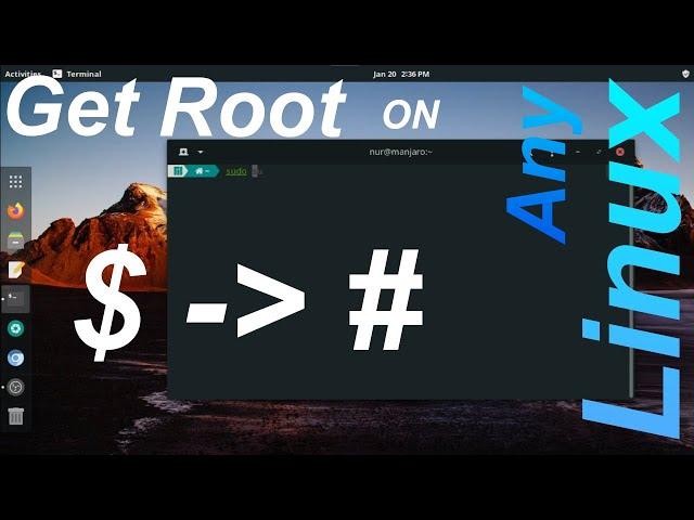 Set Terminal Root "#" as default on Any Linux 