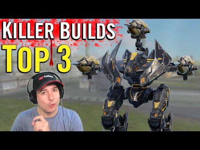 War Robots Top 3 Assassin Builds that get the job done...