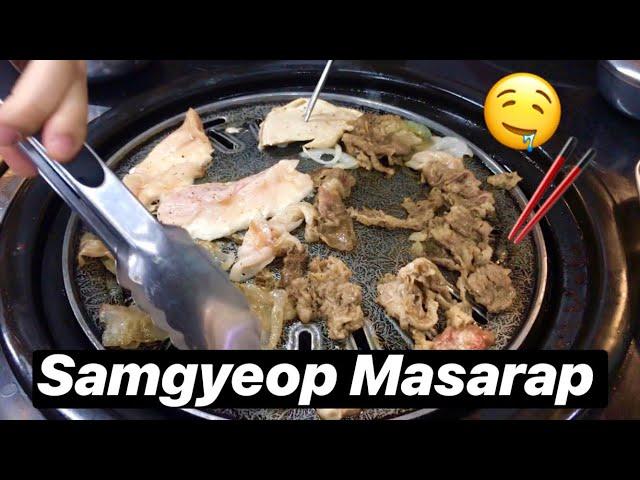 SAMGYEOP MASARAP KOREAN BBQ IN SM STA. ROSA