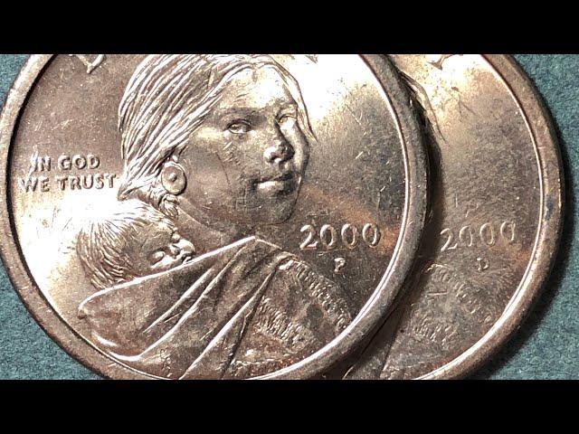 2000 P & D Sacagawea Dollar Coin