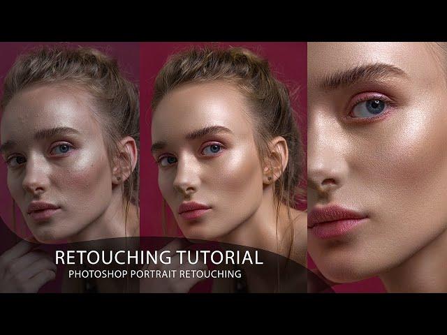 photoshop tutorial portrait beauty retouching photo editing