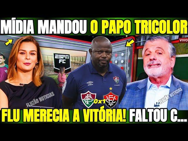 PÓS JOGO! MÍDIA FALOU TUDO AO VIVO! FLU DOMINA O JOGO MAS FALTOU ... ! NOTICIAS DO FLUMINENSE HOJE