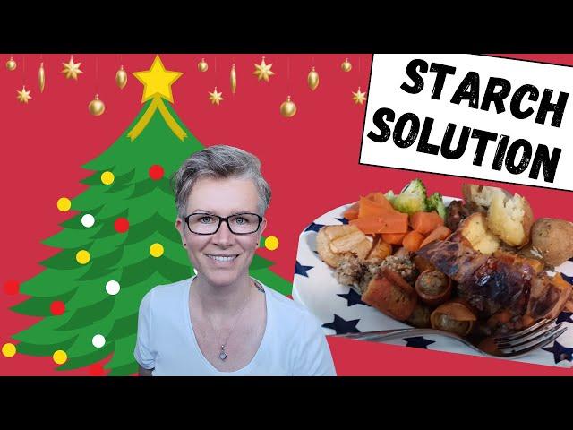 WHAT I EAT AT CHRISTMAS | STARCH SOLUTION | WFPB | VEGAN | EATING FOR HEALTH & WEIGHT-LOSS | UK