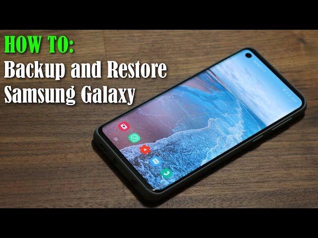 How to Backup and Restore your Samsung Smartphone (Contacts, Messages, Settings, etc)