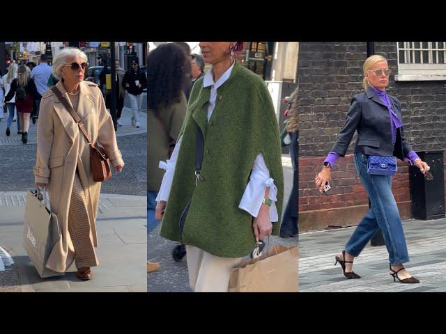 London Street Fashion Autumn 2024! Chic Outfit Inspiration from British Fashionistas