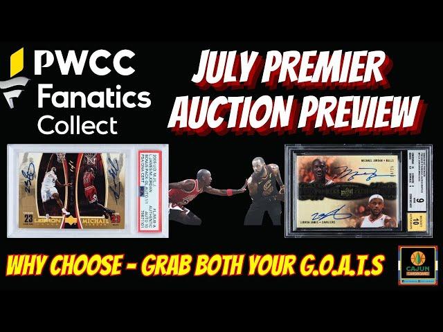 PWCC/Fanatics July Premier Auction Preview - These 22 Cards Check Every Box !