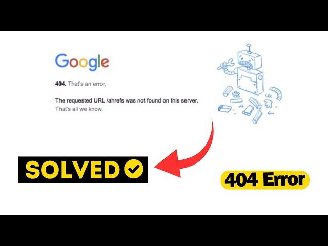 How to Fix 404 Page Not Found Error on WordPress | Easy Step-by-Step Guide