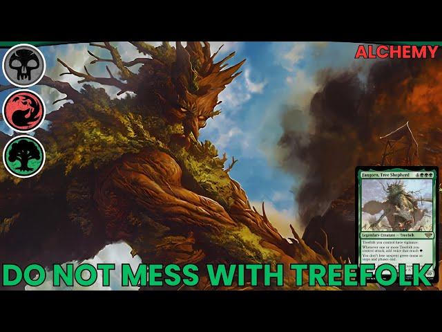 OP-PON-ENTS, boil 'em, mash 'em, stick 'em in a stew | Treefolk Deck | MTG Alchemy LotR