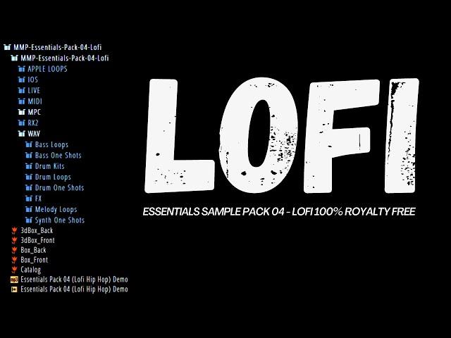 FREE SAMPLE PACK || Royalty Free LOFI Samples  || By Mobilemusicpro Lofi 