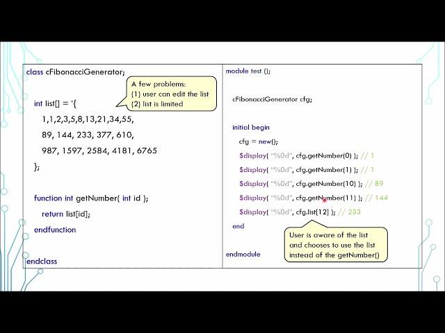 SystemVerilog Tutorial in 5 Minutes - 12a Class Members Attribute