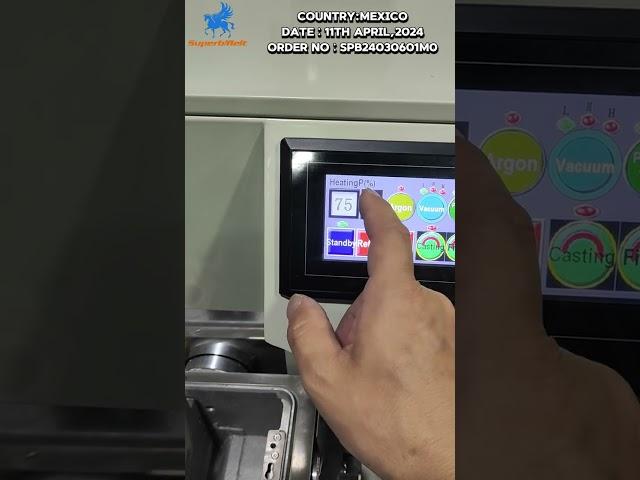 SuperbMelt Mini Vacuum Pressurizedcasting Machine Test-SPB24030601M0-Mexico