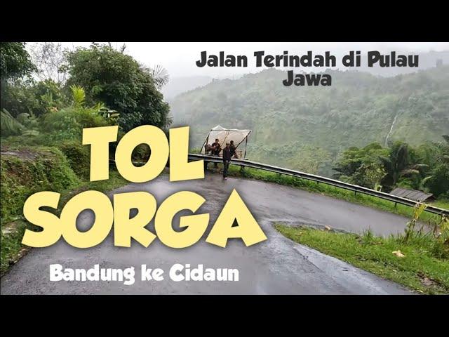 Perjalanan TOL SORGA Bandung Ciwidey Jalan menuju ke Cidaun KELOK 1000 Terindah motovlog Indonesia