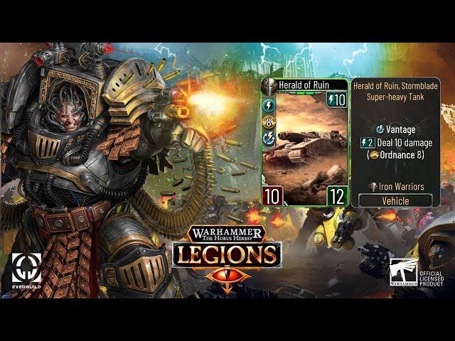 Peter Turbo 9000 -||- New Perturabo Deck -||- The Horus Heresy Legions