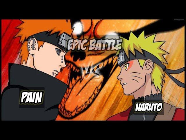 EPIC BATLE NARUTO VS PAIN PERTARUNGAN MURID JIRAIYYA[PETAPA GENIT] SUB INDO