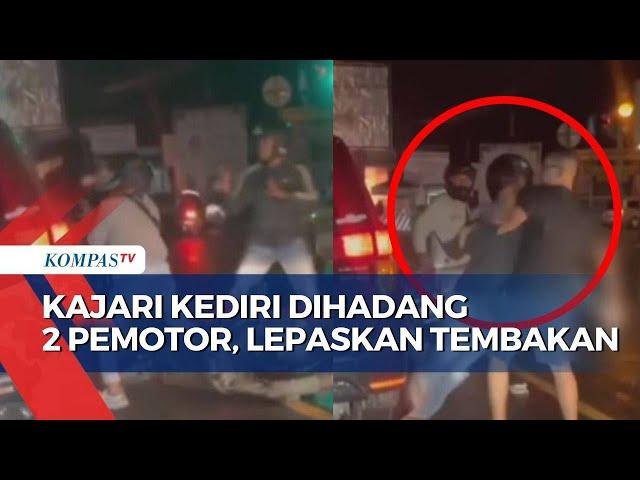 Merasa Terancam Dihadang 2 Pemotor di Jalan, Kajari Kediri Lepaskan Tembakan!