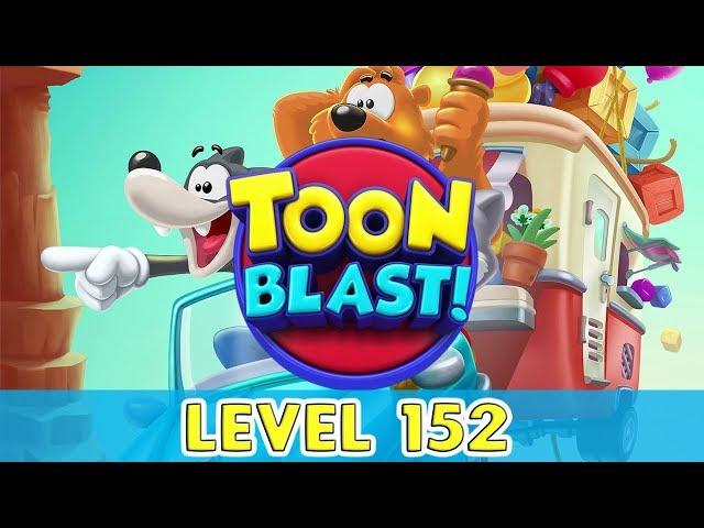 Toon Blast - Level 152 (No Boosters)