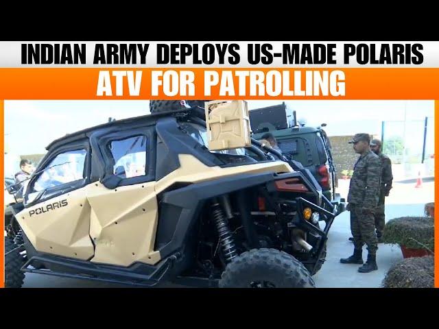 Indian Army Inducts US-Made Polaris ATV for Patrol in LoC & LAC | Exclusive Walkthrough | News9