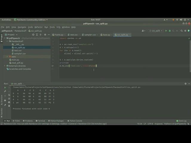 How to split CSV rows into multiple rows using Python Pandas