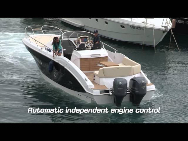 Take control with Helm Master, the fully-integrated boat control system from Yamaha