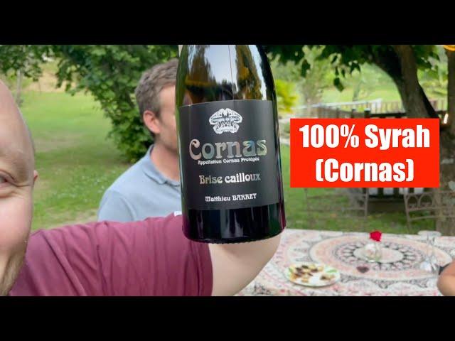 Dégustation vin - Cornas - Syrah - Matthieu Barret - Dégustation à l'aveugle