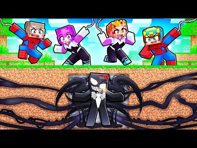 Hunters vs VENOM in Minecraft!