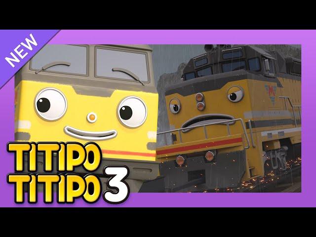 TITIPO S3 EP3 I want to be a Megatrain l Train Cartoons For Kids | Titipo the Little Train