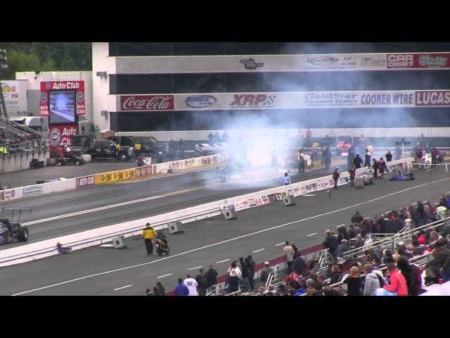 2011 NHRA AAA Auto Club Finals Top Alcohol Dragster Eliminations