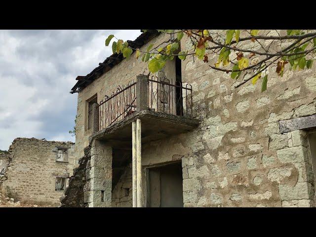 An abandoned village in the Bulgarian Rhodope mountains