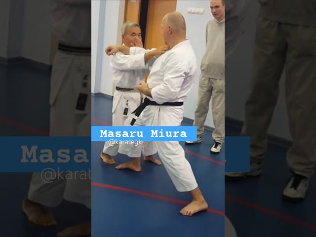 Shuto Uke: Adapting to the Situation – Miura Sensei Demonstrates #karate1#martialarts #karate