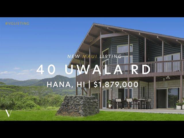 Private 10.5-Acre Hana, Maui Retreat: Multi-Unit Home with Stunning Agricultural Potential