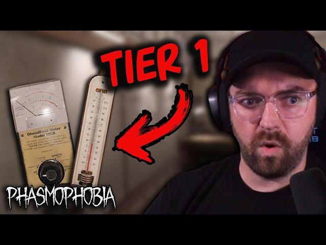 My First Game with TIER 1 EQUIPMENT | Phasmophobia Ascension Update