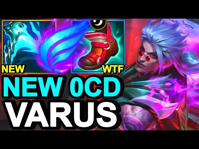 Wild Rift China Varus Mid - New Essence Reaver Mid Varus Build Runes - Sovereign Solo Rank Gameplay