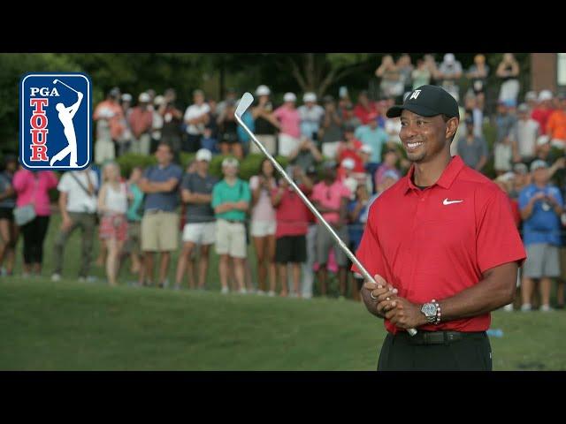 Tiger Woods' winning highlights from the 2018 TOUR Championship