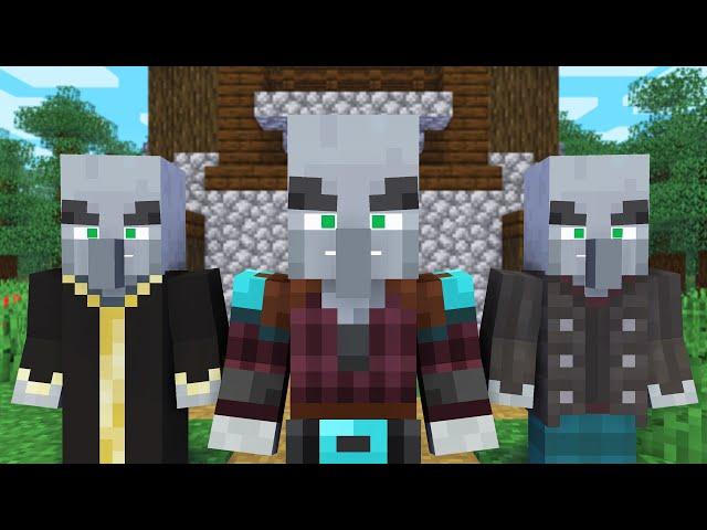 Pillager & Villager Life I - Minecraft Animation